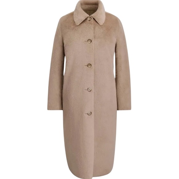 Donna Karan Jackets & Blazers - Donna Karan  Button Front Maxi Coat - Medium